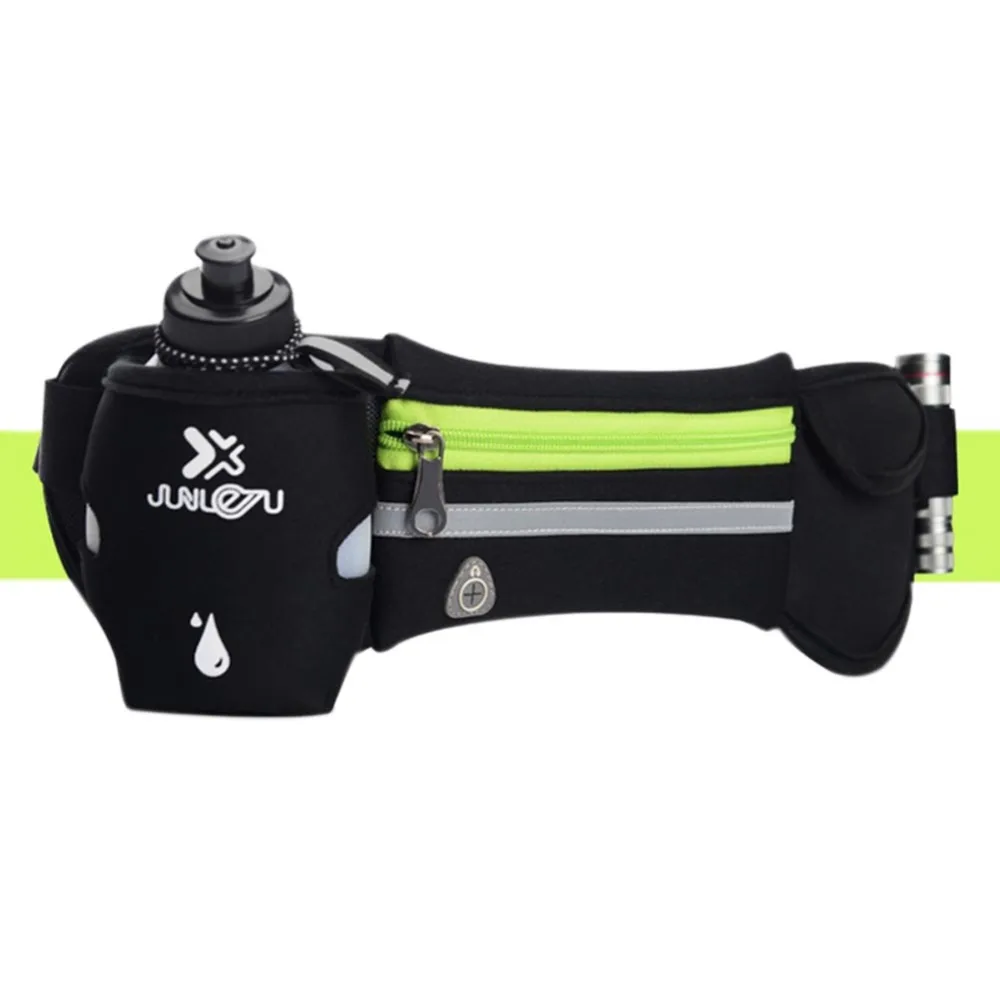

Unix Running Waist Bag Hydration Belt Reflective Running Water Belt Men Women Waist Pack Outdoor Multifunction running Bags j2