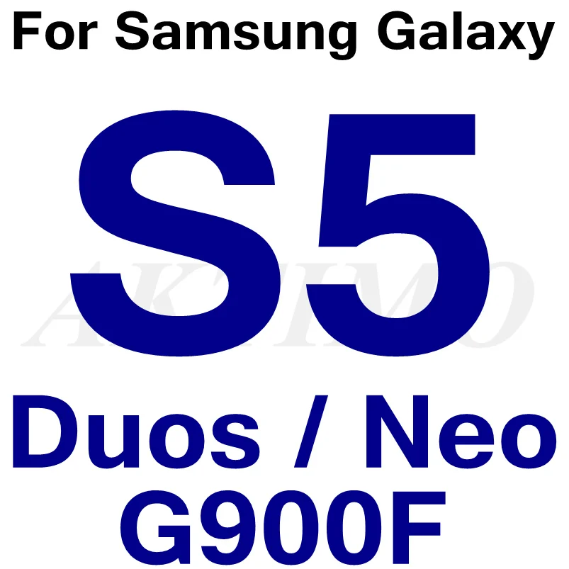 9H премиум-класса из закаленного Стекло чехол Ha на samsung Galaxy S6 A3 A5 G531 G361 i9082 S3 S4 S5 J1 мини J3 J2 J5 премьер-пленка - Цвет: For S5