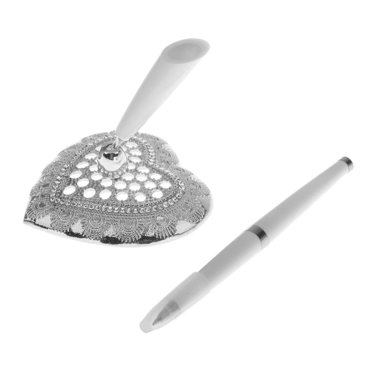 For Party Wedding Reception Guest Book Signing Pen Holder Stand Decor Pen