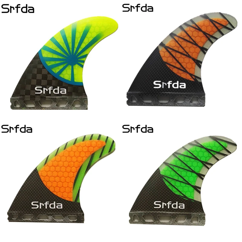 SRFDA Fiberglass High Quality Surf Fins G5 3 PCS Future Fins Quillas