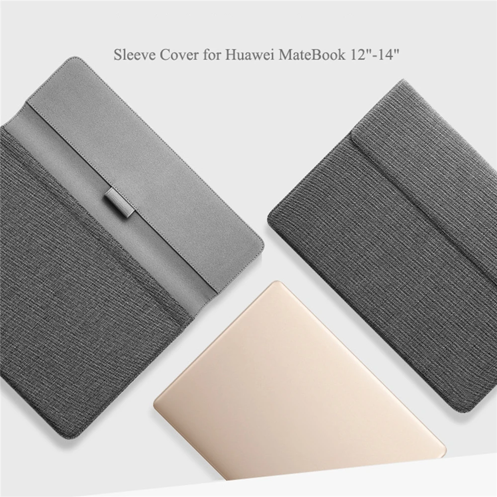 Мягкий чехол-карман для huawei MateBook X/E 12 ''-14'' MateBook защита ноутбука сумка для хранения Портативный чехол для huawei