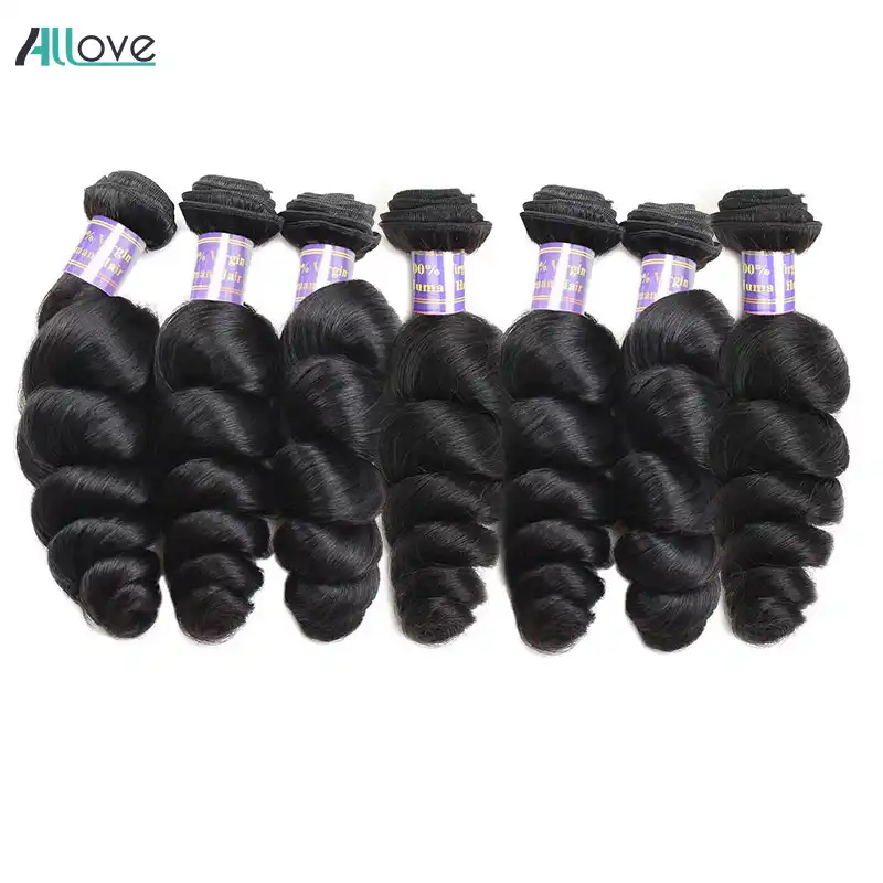 Wholesale Price Loose Wave Human Hair Bundles 10pcs Lot Malaysian