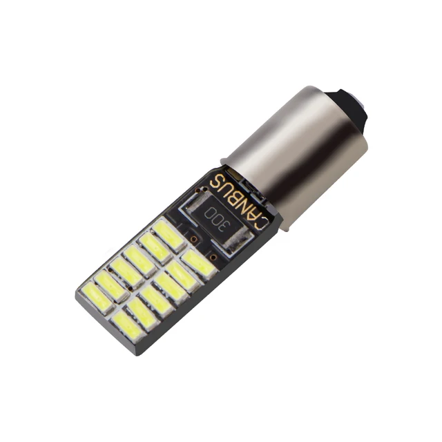 4XCar LED BA9S t4w h6w ba9s t11 Canbus 24 SMD 4014 LED Light Bulb No error led parking car styling Fog light Auto univera lamps