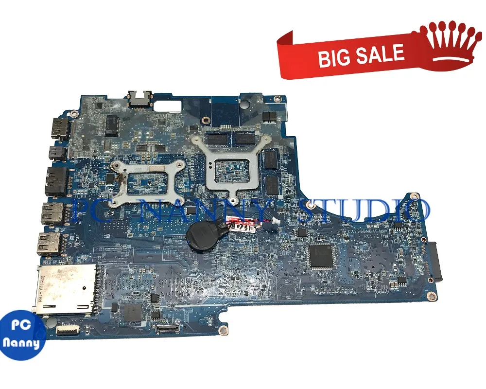 New  PCNANNY 01XFF3 1XFF3 for Dell XPS 15z L511z Laptop motherboard i7-2640M DASS8BMBAE1 DDR3 tested
