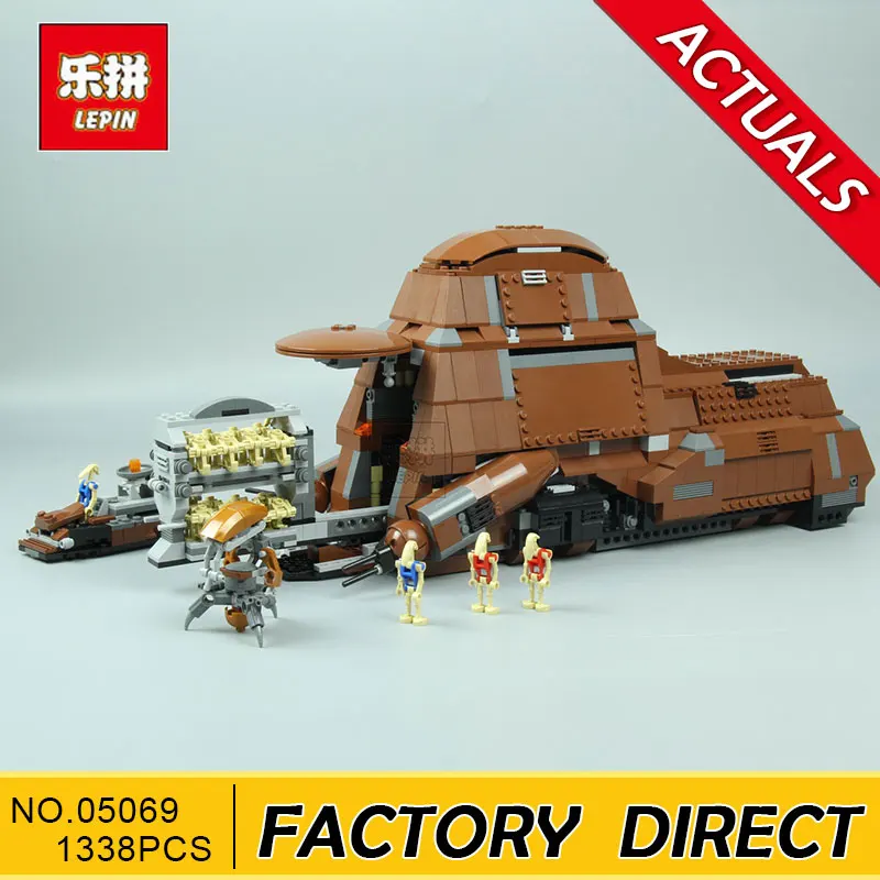 

LEPIN 05069 Star Set War Series The Federation Transportation Tank Set MTT Children Building Blocks Bricks legoed Toys 7662