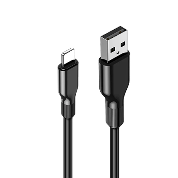 Suntaiho USB кабель для освещения кабель для iphone зарядное устройство xs max 6s Plus телефонный кабель для iphone X 7 8 plus 5 SE синхронизация быстрое зарядное устройство - Цвет: black3