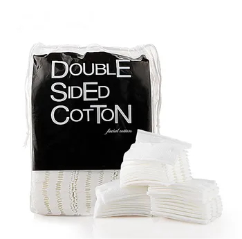 

200pcs/bag Make Up Cotton Pads Pure Cotton Double Side Discharge Makeup Cotton Three Layer Face & Nail Cleaning Beauty Tools