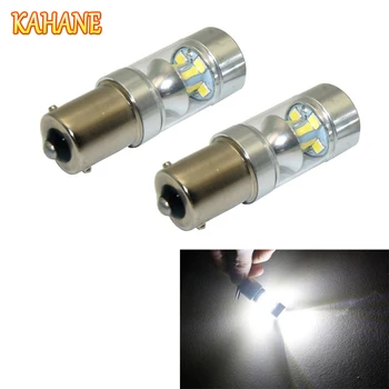 

2x 1156 LED Bulb DRL 60W White Daytime Running Light Car Taillight FOR Auid BMW VW Ford Volvo Nissan Hyundai Toyota Honda KIA