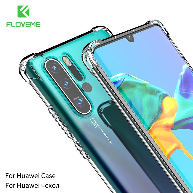Чехол Floveme для huawei P20 Lite P30 Pro Силиконовый противоударный чехол mate 20 на Honor 10 Funda Coque
