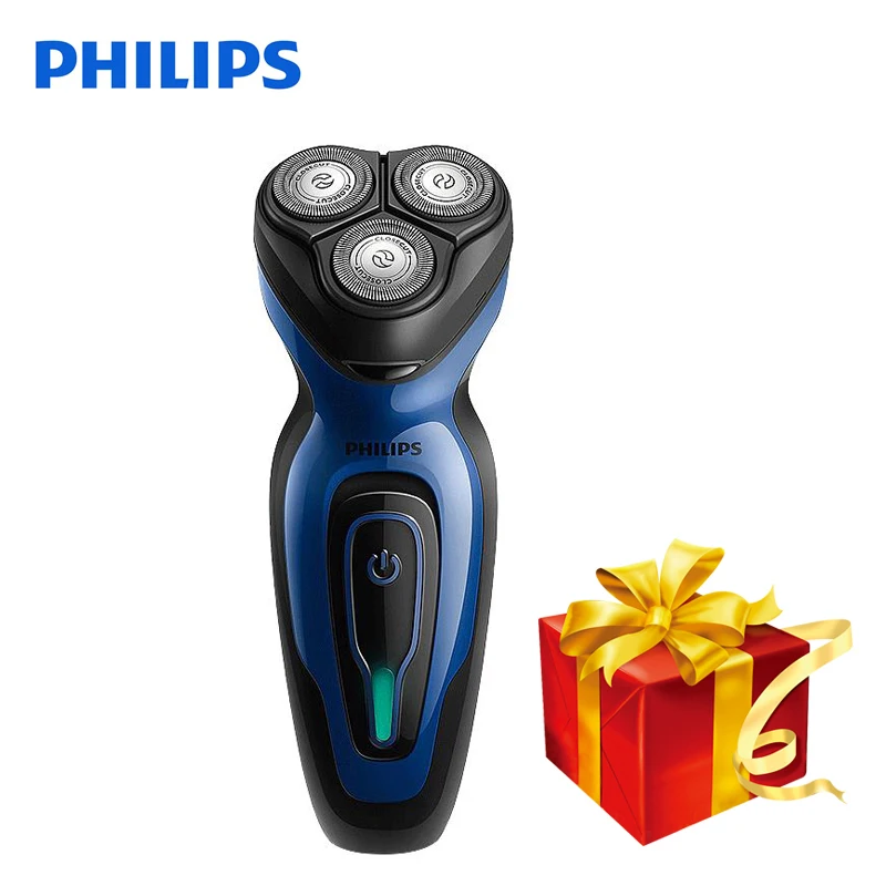 Philips Electric Shaver YQ6008 Rotary Rechargeable Whole Body Wash 100 240V Triple Blade Face
