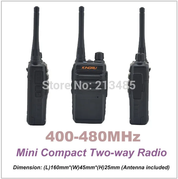 Компактная мини-рация KINGRU Mini UHF 400-480 MHz 16CH Scan Monitor аварийный сигнальный фонарик двухстороннее радио