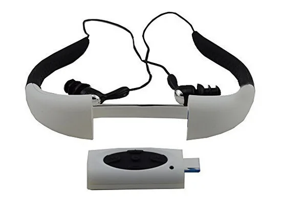 IPX8 водонепроницаемый плавательный MP3 плеер спортивные беспроводные Bluetooth наушники Шейная гарнитура наушники для плавания Дайвинг Серфинг