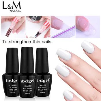 

6Pcs ibdgel Cheap 6 Colors Extending Builder Gel 15ml Bottle Fast Extension Multi-functional Builder Gel Hard Gel