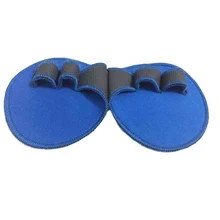 1 пара тренировочных перчаток для тяжелой атлетики, защита ладоней, ручки гантелей, противоскользящие накладки для фитнеса BHD2