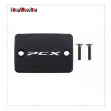 Tengworship cnc 알루미늄 오토바이 브레이크 혼다 pcx 125/150 용 유체 연료 탱크 탱크 커버 캡(China)