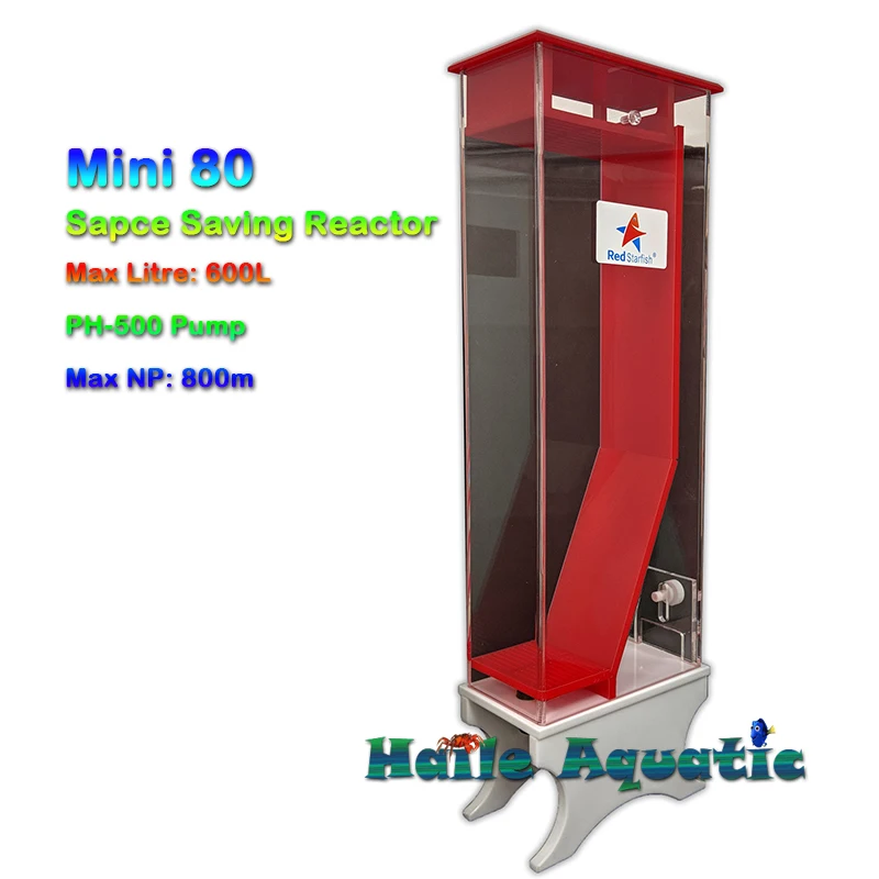 

Red Starfish Mini Reactor 80 Fluidised Marine Reef Bio Pellets Aquarium Tank