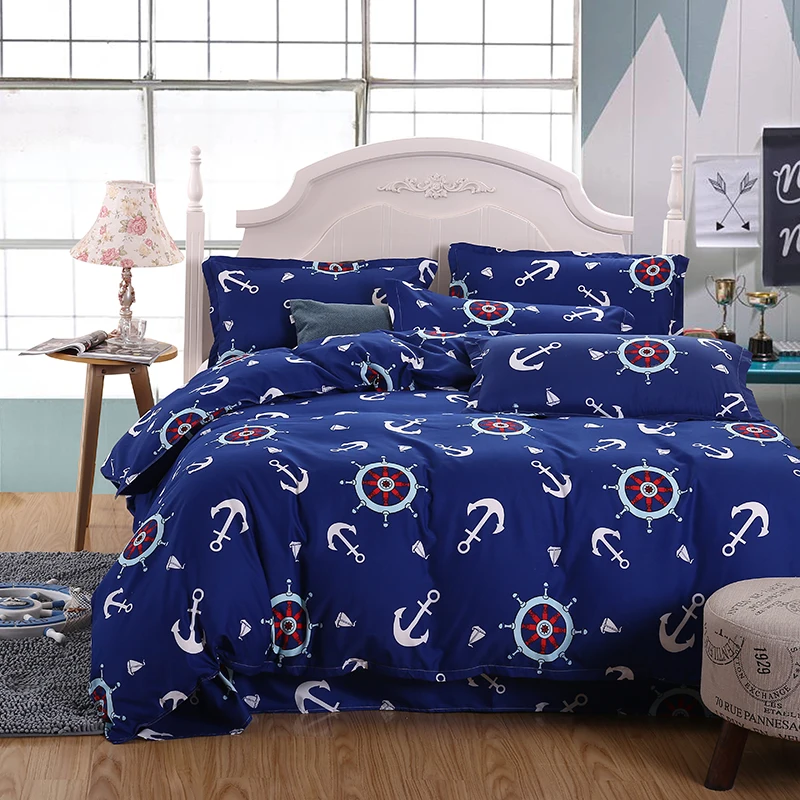 Blue Color Comfortable Fabric For Bedspreads Beautiful Bed Sheet Aliexpress