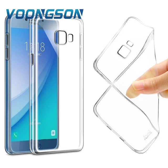 Ultra Thin Soft TPU Gel Clear Case For Samsung Galaxy C5 Pro C5010 Transparent Phone silicone Cover for |