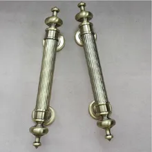 300mm high quality antique brass big gate handles home ktv hotel office wood door pulls handles