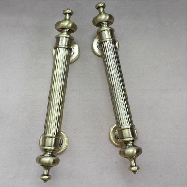 300mm High Quality Antique Brass Big Gate Handles,home Ktv Hotel 300mm high quality antique brass big gate handles,home ktv hotel office wood door pulls - 300mm High Quality Antique Brass Big Gate Handles,home Ktv Hotel