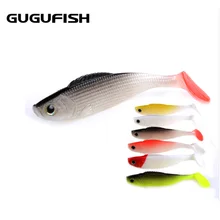 GUGUFISH 3D Fish Lifelike Lures 10Pcs/pack 110mm Hot Model Fishing Soft Lures Tackle lure hot sale Artificial Bait