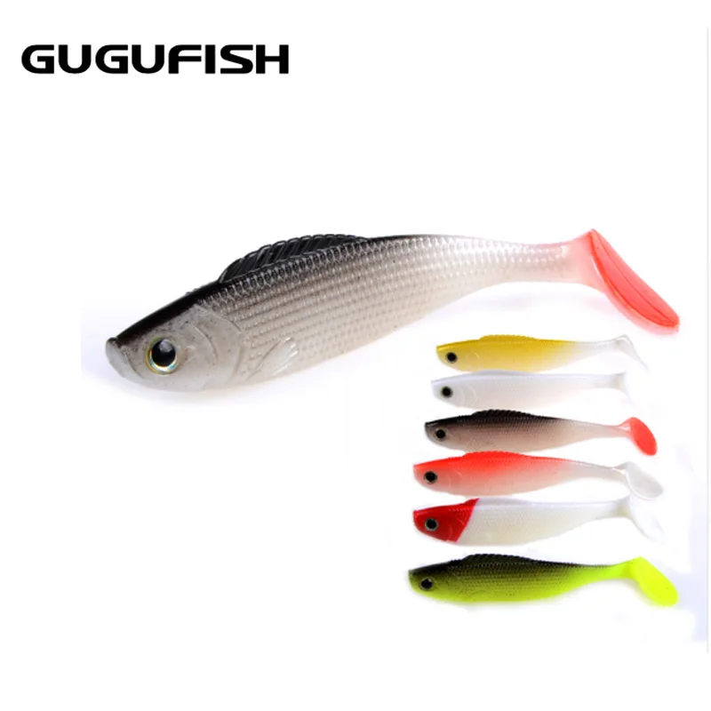 

GUGUFISH 3D Fish Lifelike Lures 10Pcs/pack 110mm Hot Model Fishing Soft Lures Tackle lure hot sale Artificial Bait Free Shipping