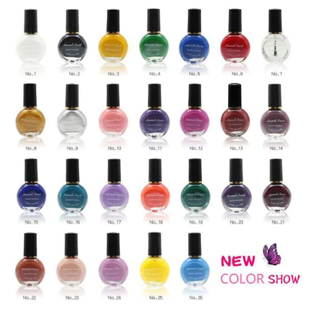 26 COLOR Peel Liquid nail art Tape Latex Tape finger skin protected