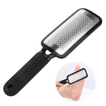 

Stainless Steel Foot File Exfoliating Scrubber Cleaner Pedicure Care Tool For Feet Heels Dead Hard Skin Callus Remover Scraper