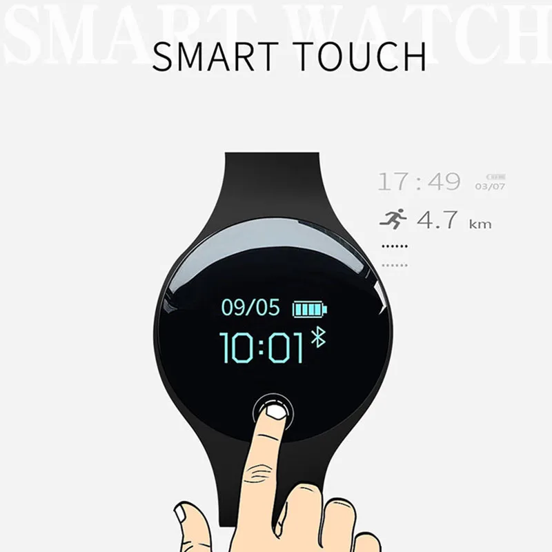 

Women Fashion Smart Watch Middle School Students Vibrating Alarm Clock Bracelet Bluetooth Step Multifuction Electronic Watch
