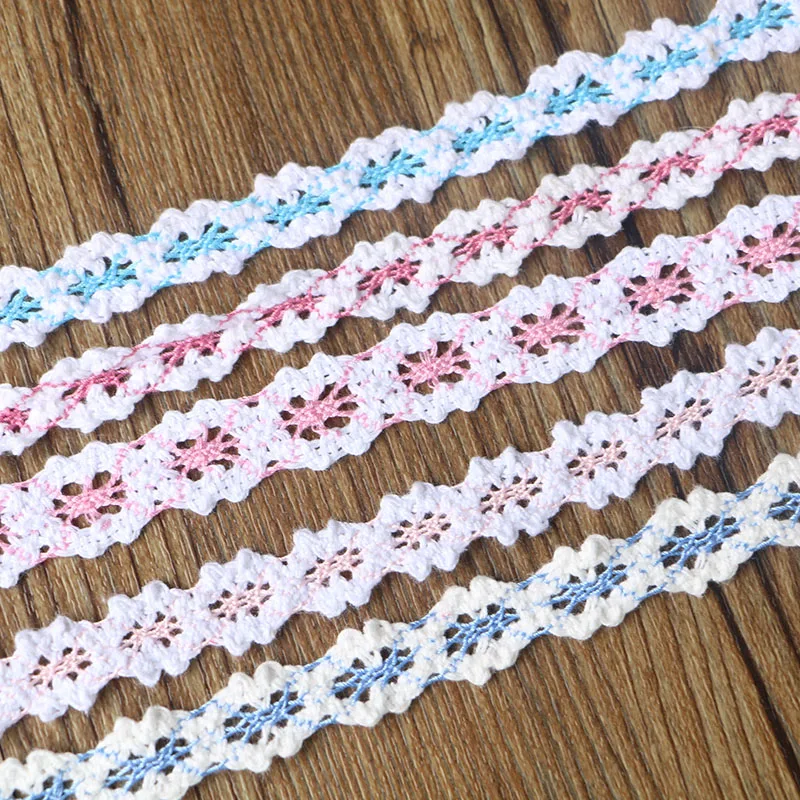 New 30yards of beautiful lace ribbon, 10mm wide, DIY Clothing Accessories floral accessories, etc