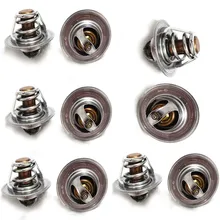 10Pcs OEM 82 Degrees Engine Coolant Thermostat For VW Passat B5 Bora Polo Jetta Golf 5 Beetle Caddy Sko-da Octavia 050 121 113 H