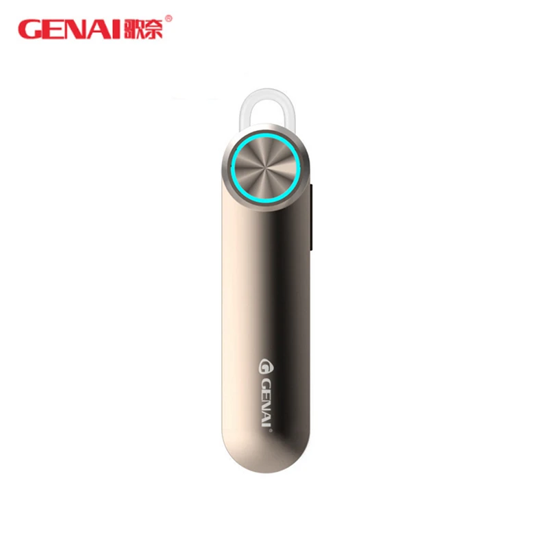 Genai Blue8 Ear Hook Bluetooth Headsets Long Standy Time Mini Wireless Bluetooth Handfree Universal Earphone For