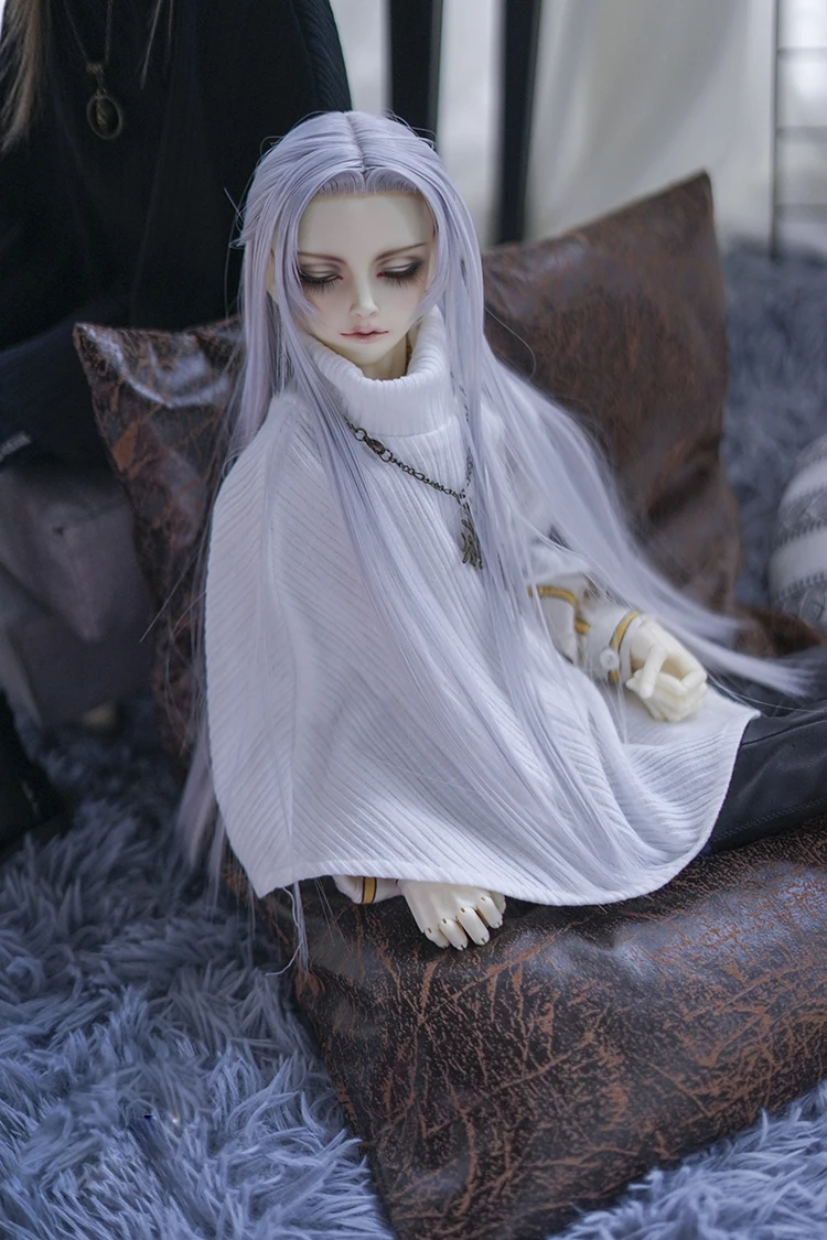 Платье для куклы BJD подходит для 1/3 1/4 1/6 MSD плащ Высокий воротник накидка кукла платье кукла аксессуары