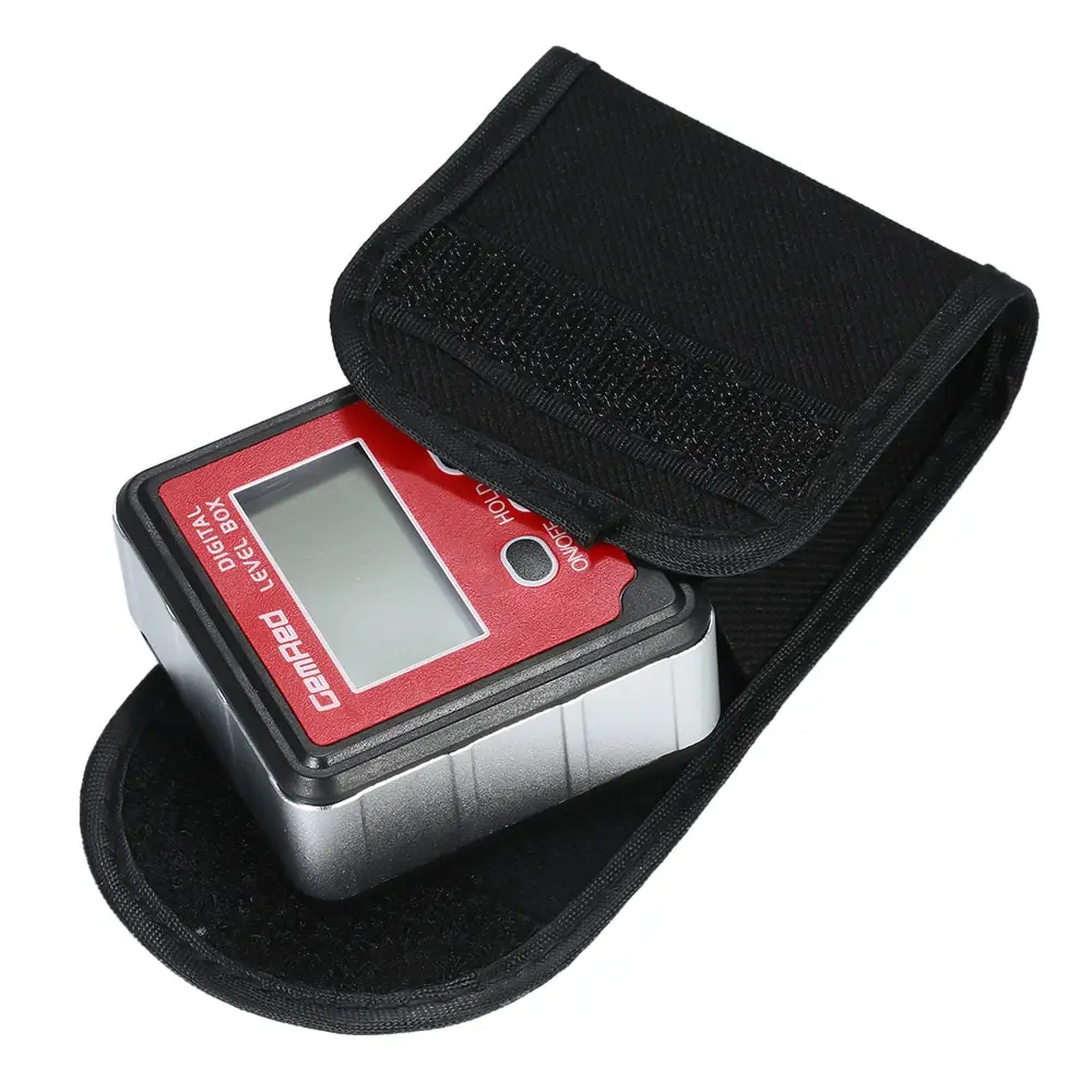  Portable  Digital protractor angle finder level box inclinometer angle measuring tool with magnetic