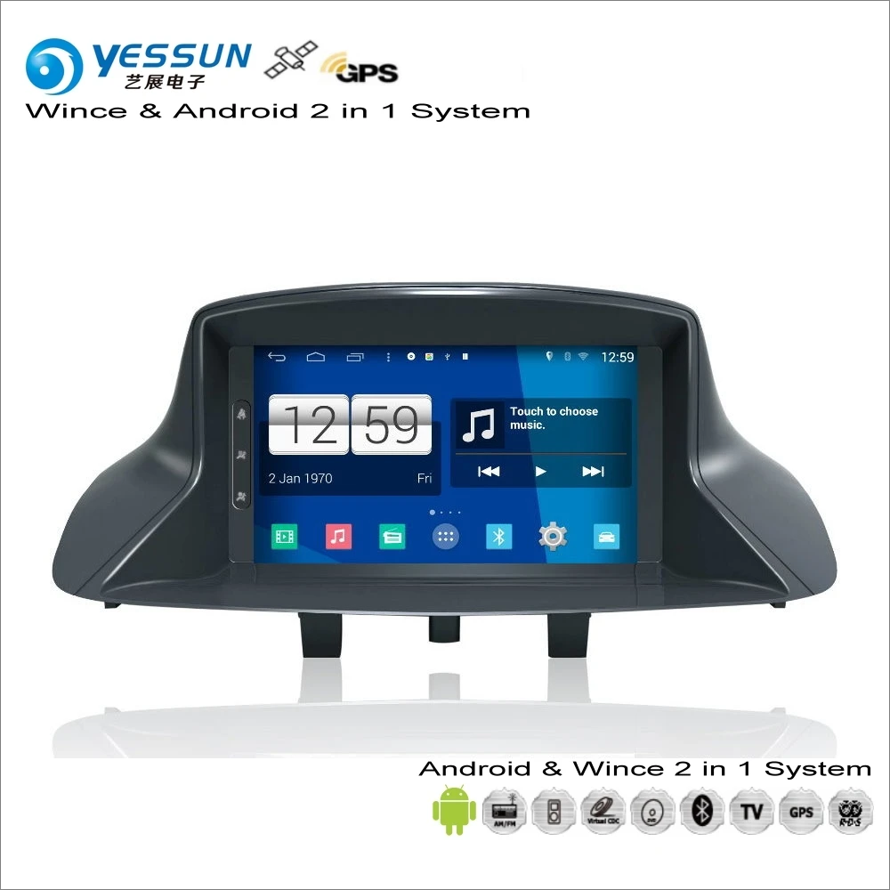 YESSUN для Renault Megane III/Scenic III 2010~ 2013 автомобильный Android радио CD dvd-плеер gps Navi карта навигации Аудио Видео Стерео