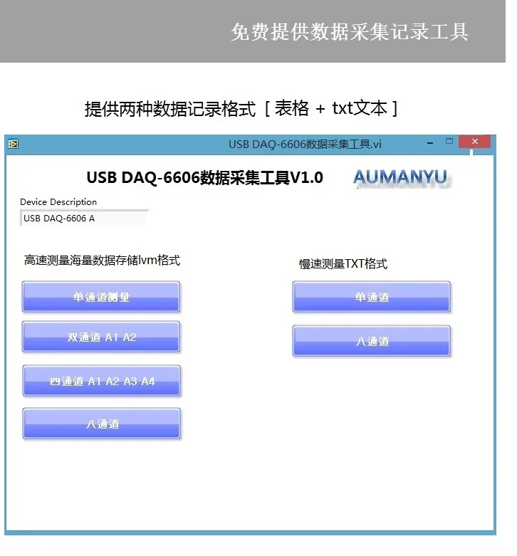 16 бит Высокоточный USB система сбора и обработки данных карты 16-способ двунаправленный цифровой DIO 8-способ AD LabVIEW