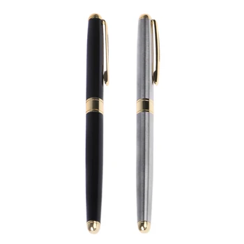 

Fine Rod Writing Metal Classic Signature Ballpoint Pen School Office Business