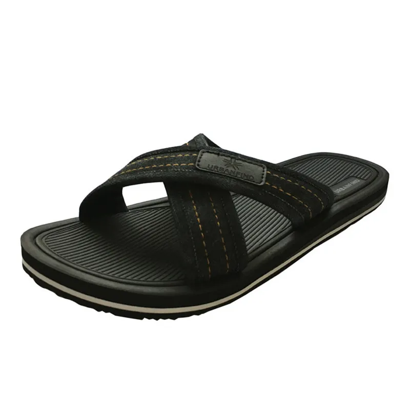

Casual Slippers Men Comfortable Summer Slides Size 41-46 New Fashion Man Indoor Outside Shoes