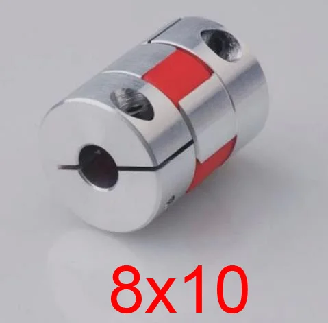 1 flexible 8mmx10mm coupler coupling CNC ballsrew stepper servo motor shaft