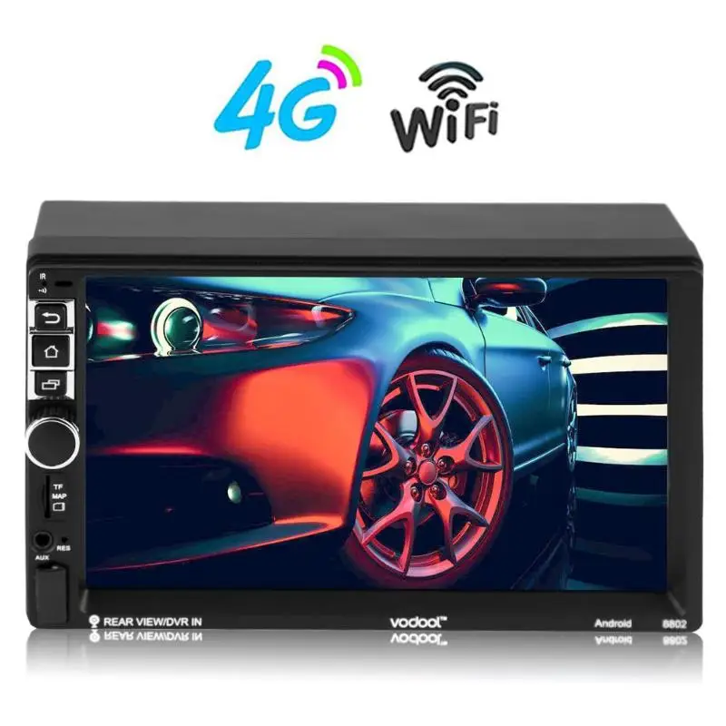 7 дюймов сенсорный экран 2Din Android Bluetooth Автомобильный gps навигатор MP5 плеер Android gps автомобильный навигатор плеер автомобильные видеоплееры