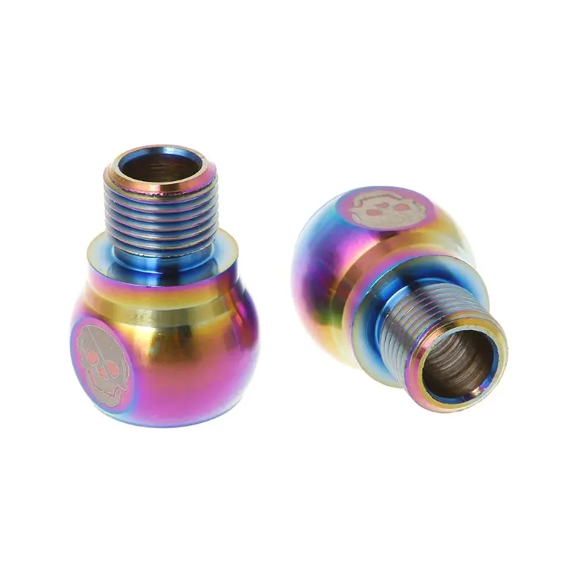 

2pcs Bicycle Screw Pedals Extension Bolt Stainless Steel Lengthen Extender MTB Bike Parts Fixed Gear Accessories W20