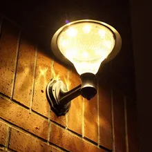 TRANSCTEGO Солнечный сад 32 светодиода светильник светодиодный датчик настенный светильник солнечный уличный светильник s Мощность Открытый водонепроницаемый