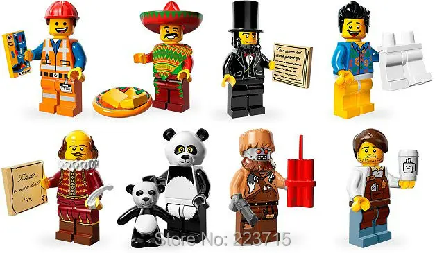 *Movie series Emmet minifigs set* DIY enlighten block