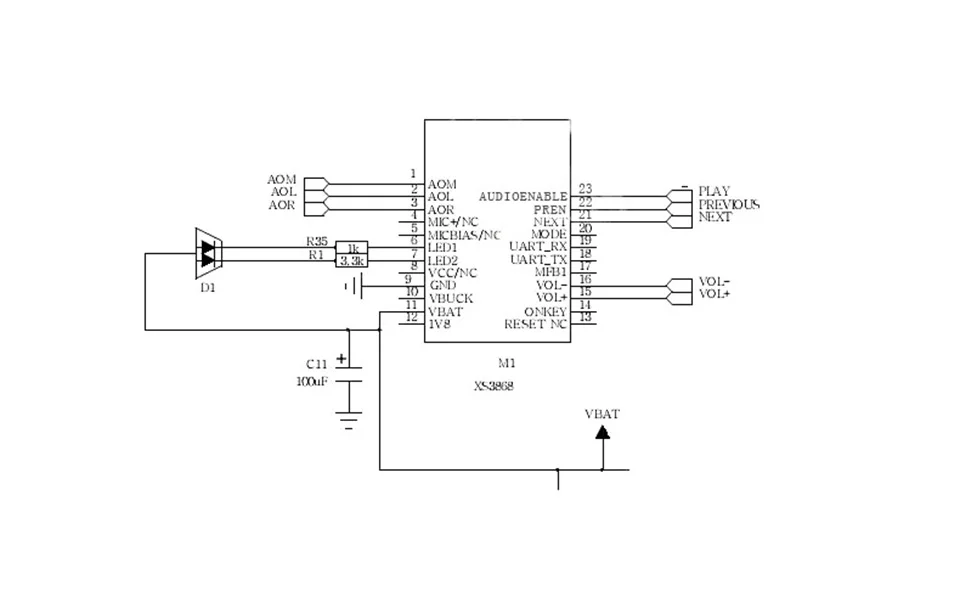 Новое поступление! XS3868 Bluetooth стерео аудио модуль OVC3860 поддерживает A2DP AVRCP хорошее