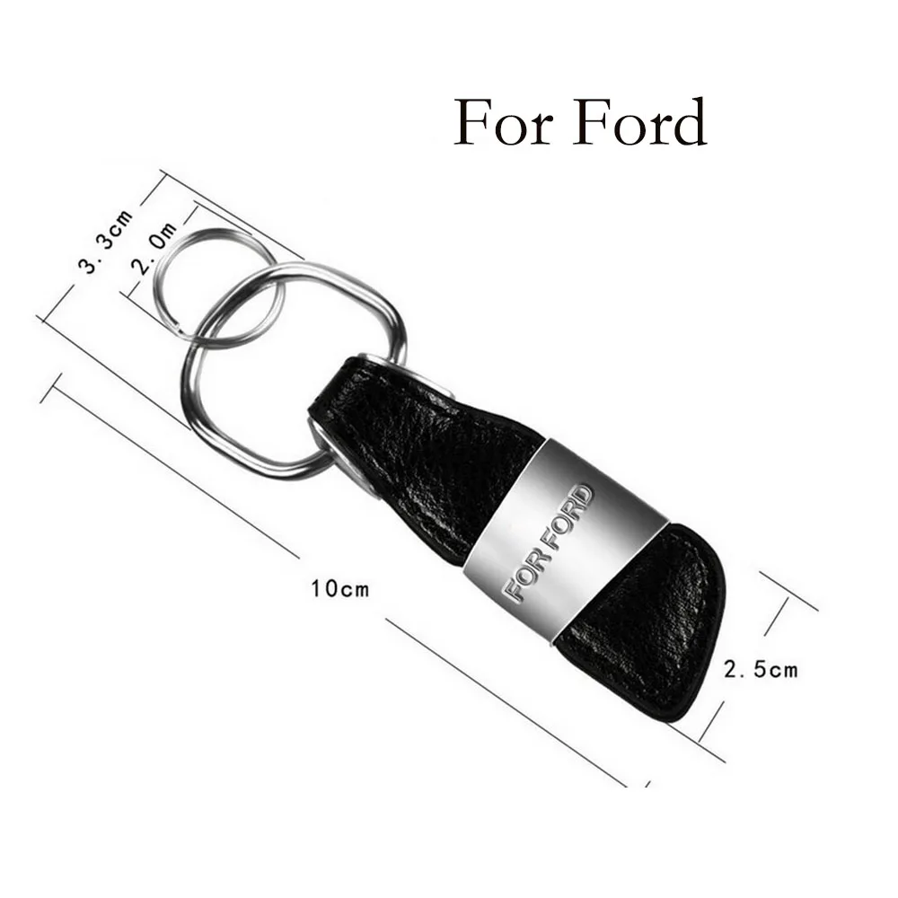 FOR Peugeot/Buick/Audi/BMW/Benz/Honda/Mazda/Kia/VW/Toyota/Ford/Jeep/Lexus Fashional Car Key Chain Alloy Men And Women General - Название цвета: For Ford