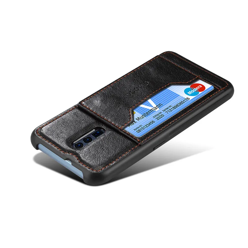 

Luxury Oppo Reno Case PU Leather Card Slot Pocket Magnet Back Phone Case Cover on OPPO Reno Coque Fundas Lekaari