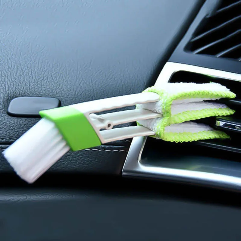 

Plastic Dirt Duster Cleaner Brush Car Air Conditioner Vent Blinds Cleaning Brush car Accessories