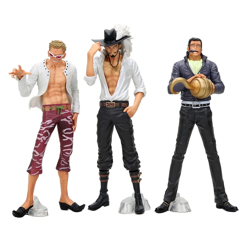 Аниме цельная обезьянка D Luffy Boa Hancock Trafalgar Law Sir Crocodile Dracule Mihawk Donquixote Doflamingo ПВХ экшн