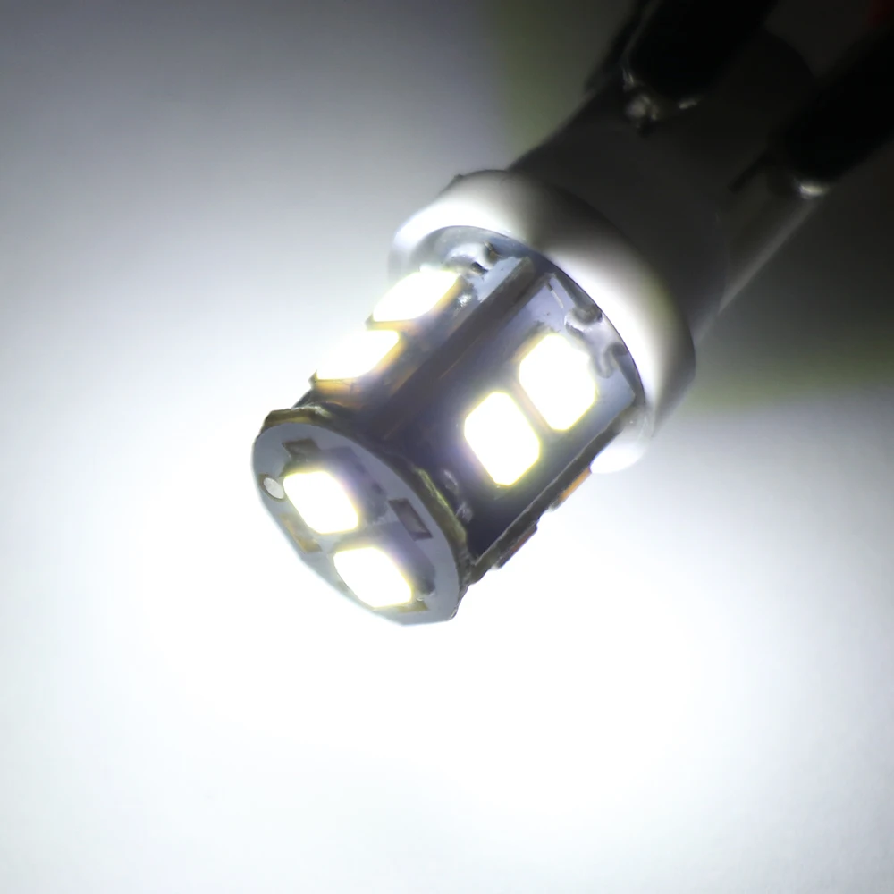 Автомобильный светильник T10 10SMD W5W 194 168 2825 белый s светодиодный Клин ламп