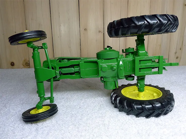 KNL HOBBY J-Deere 1947 модель G Deere сельскохозяйственный трактор модель автомобиля подарок ERTL 1:16